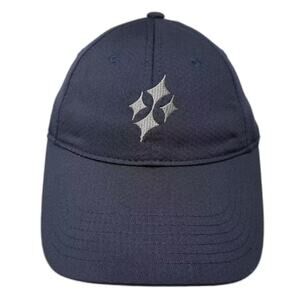 Jofit Golf Hat Blue Gray OS Embroidered Adjustable Strapback Terry Sweatband